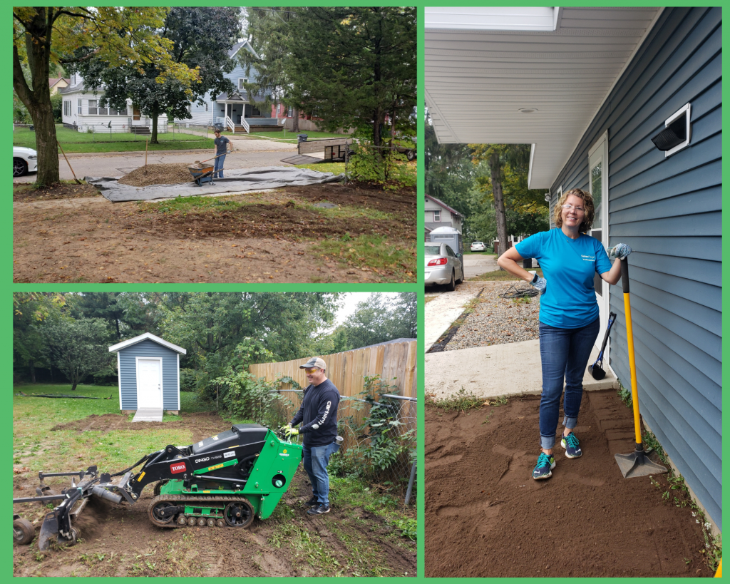 Photos of SalesPagers volunteering