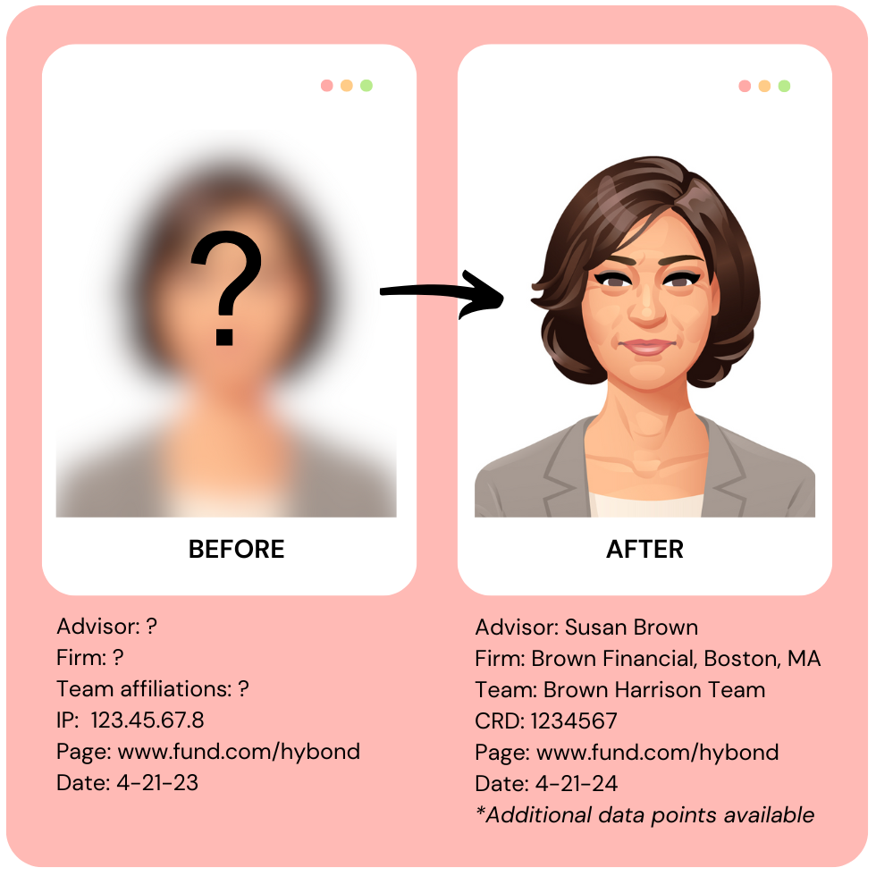 Information IP Match is able to collect about website visitors